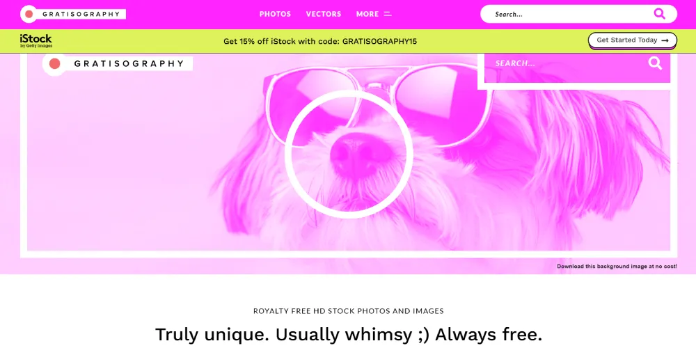 Gratisography website