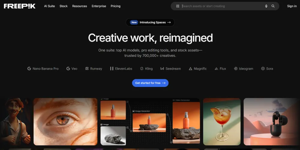 freepik website