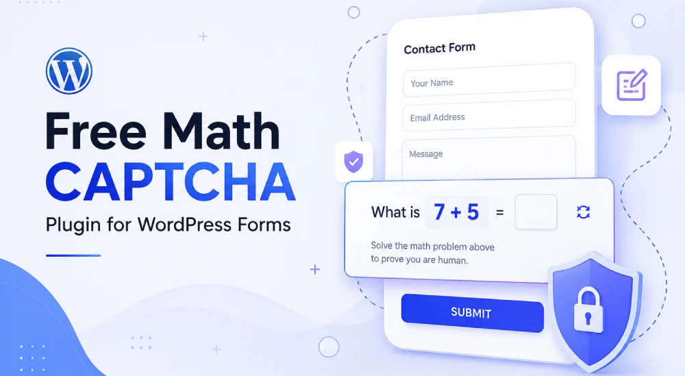 Best math captcha plugin